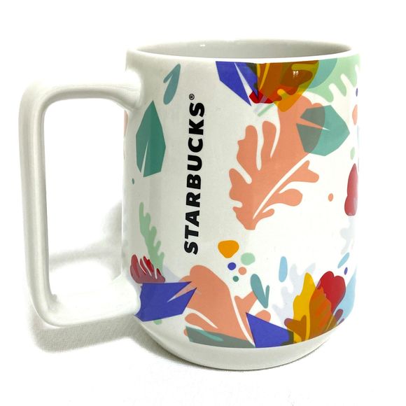 Starbucks Other - Starbucks 2020 Summer Leaf Mug  Foliage New